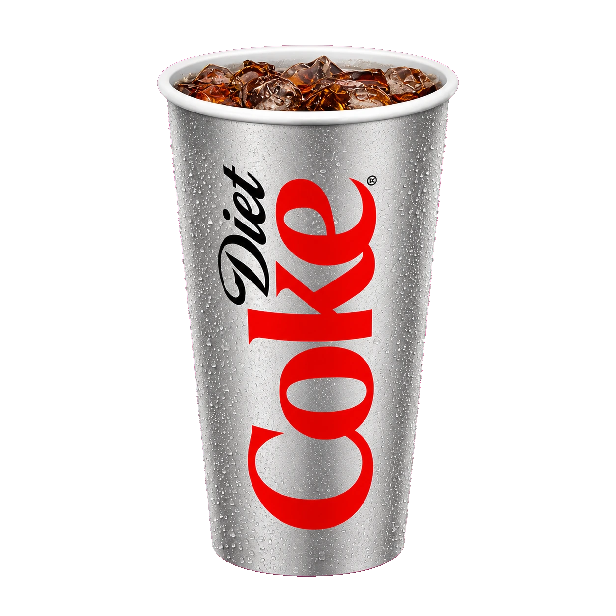 I Need a Diet Coke — silver Diet Coke cup